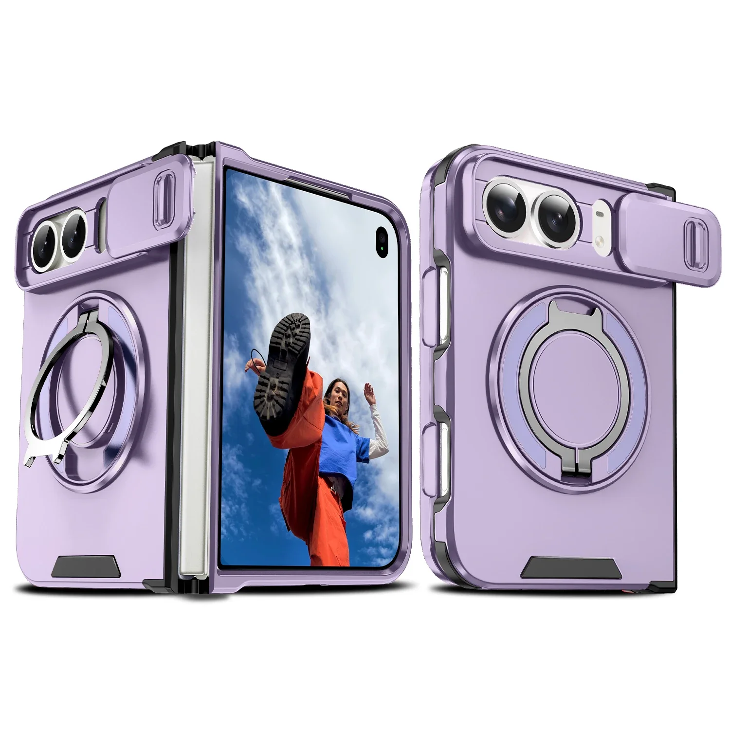 Phone Accessories Holder Car - Hoesje voor iPhone Duo, schokbestendige beschermhoes