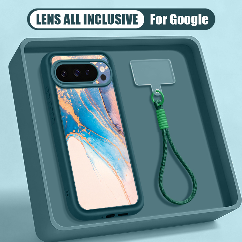 Google Pixel 9 Pro - Schokbestendige zachte telefoonhoes voor Google Pixel