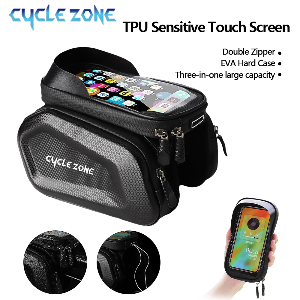 Phone Zone Accessories & Repair Photos - Fietstelefoontas Fiets Top Voorbuis Frametassen Fietsen
