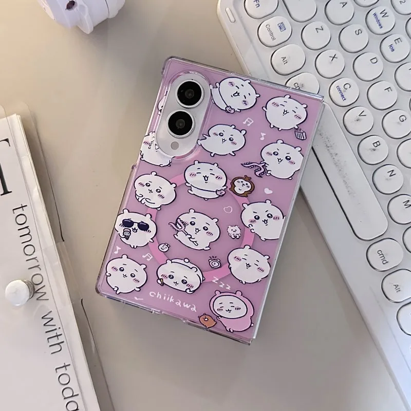 Phone Zone Accessories & Repair Photos - HOT Chiikawa magnetische telefoonhoes voor Samsung
