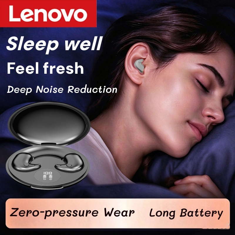 Phone Accessories Amazon - Lenovo Invisible Sleep Headset met microfoon