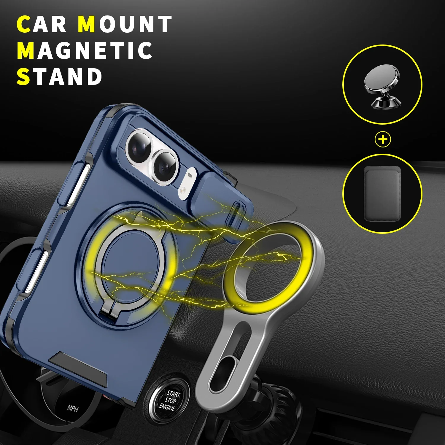 Hoesje voor iPhone Duo, schokb - Phone Accessories Holder Car recensie en prijs