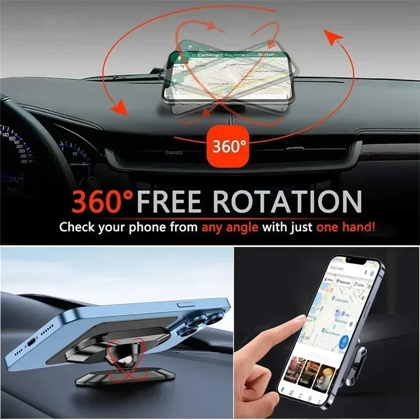 360 °   Magnetische autohouder - Phone Accessories Holder Car recensie en prijs