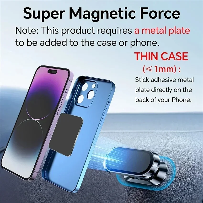 360 °   Magnetische autohouder - Phone Accessories Holder Car recensie en prijs