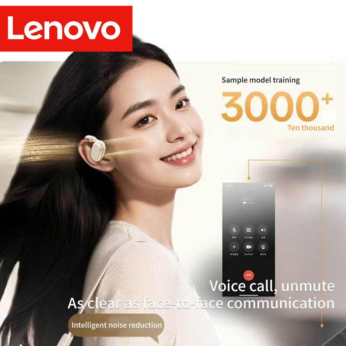 Lenovo EA366 Oorhaakhoofdtelef - Phone Accessories Amazon recensie en prijs