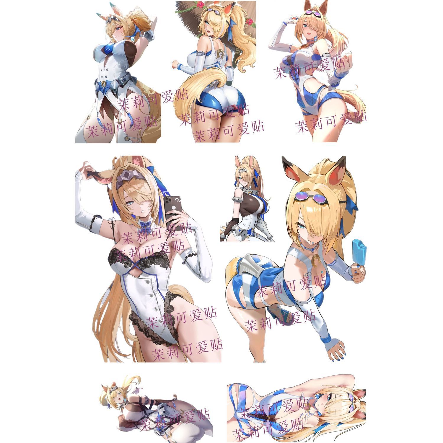 8 stuks/set Anime Zenless Zone - Phone Zone Accessories & Repair Photos recensie en prijs
