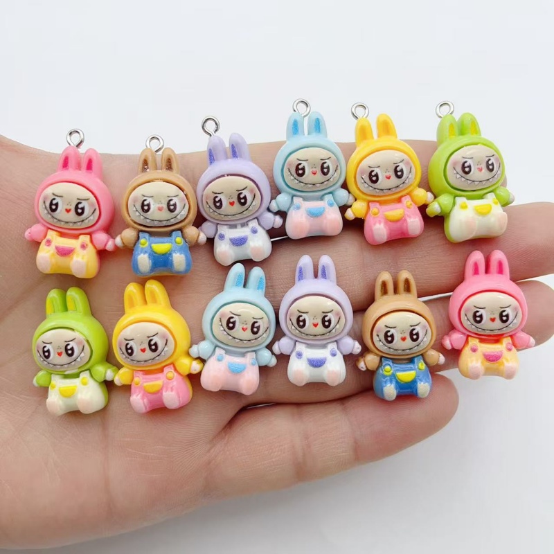 10 stuks Kawaii Konijn Aardbei - Phone Accessories Charms recensie en prijs